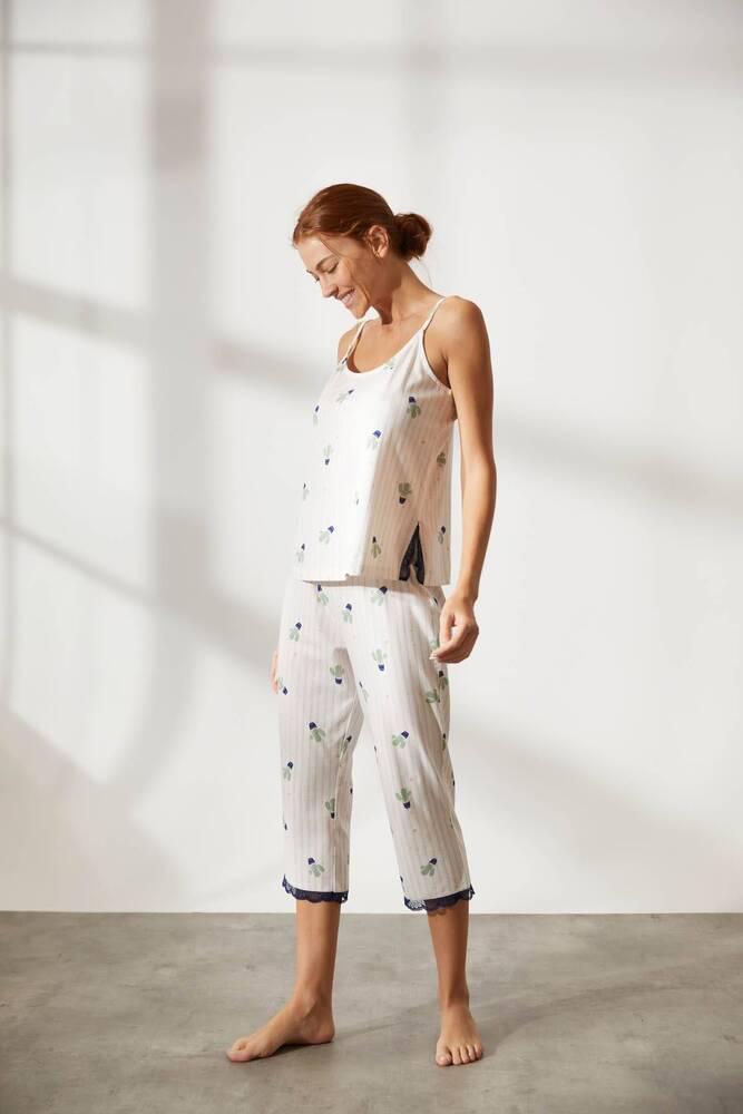 Пижама Hays 36164-TKM24B-001-101B женская XL Кремовый - фото 3 Пижама Hays 36164-TKM24B-001-101B женская XL Кремовый - фото 3