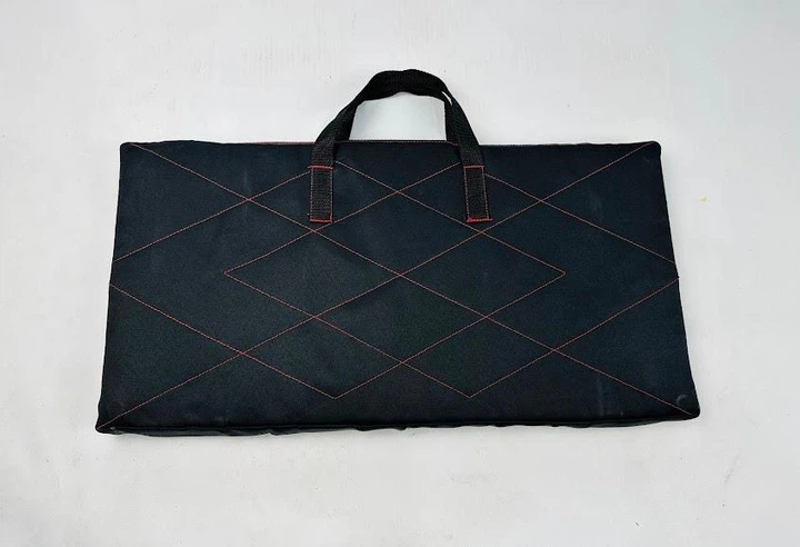 Мангал-валіза кований з металу 3 мм на 12 шампурів із совком і кочергою Чорний (21-10-MG-5065) - фото 6