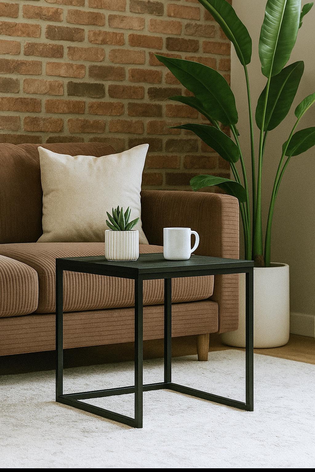 Столик кавовий EcoLoft IN-2682 в стилі лофт (29086258)