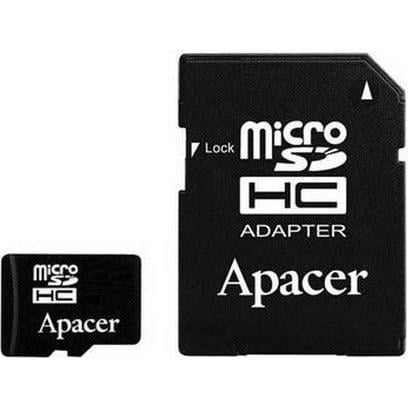 Картка пам'яті microSDHC UHS-1 Apacer class 10 adapter SD 32 Gb