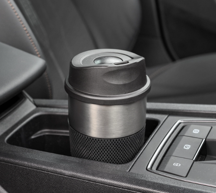 Термокружка Kamille с TPR-вставкой из нержавеющей стали 360 мл Графитовый (2150) - фото 11