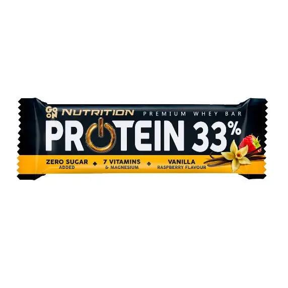 Протеиновый батончик Go On Nutrition Protein Bar 33% Ваниль/Малина 50 г