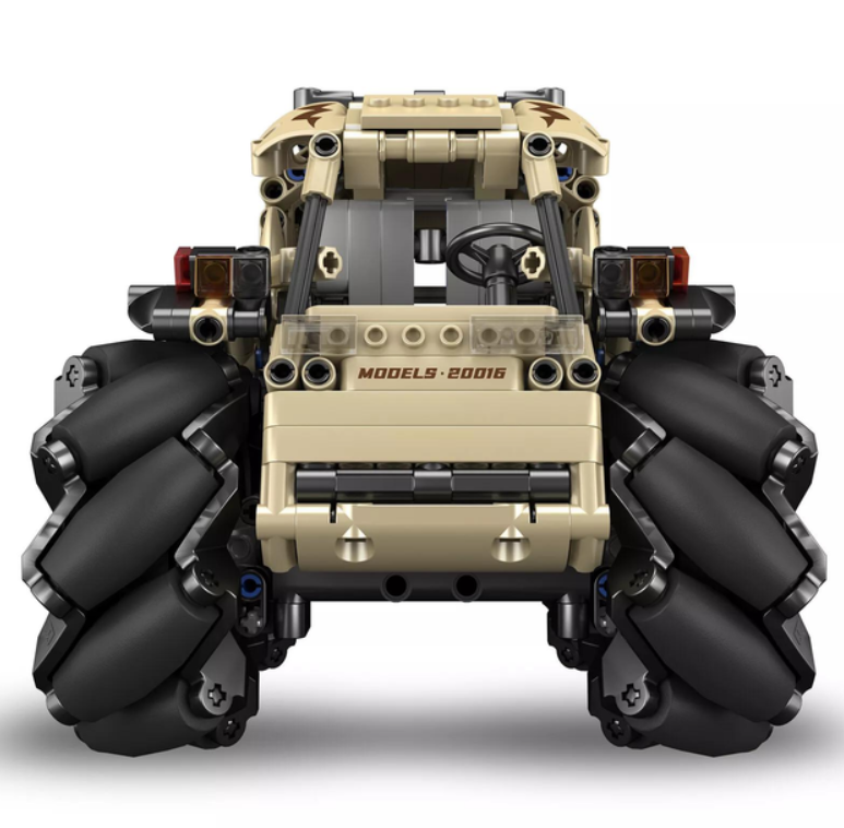 Конструктор-машина на радиоуправлении MOULD KING Mecanum внедорожник 617 дет. (20016) - фото 3 Конструктор-машина на радиоуправлении MOULD KING Mecanum внедорожник 617 дет. (20016) - фото 3