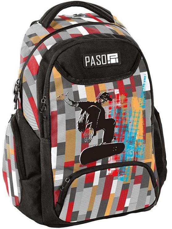 Рюкзак Paso 18-2908KS16 19 л Разноцветный