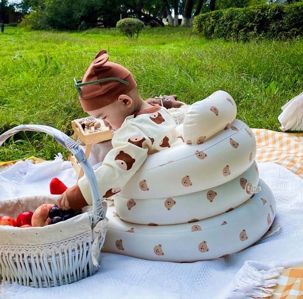 Детское кресло надувное Мишка для детей от 1 года (X01135-1) - фото 5 Детское кресло надувное Мишка для детей от 1 года (X01135-1) - фото 5