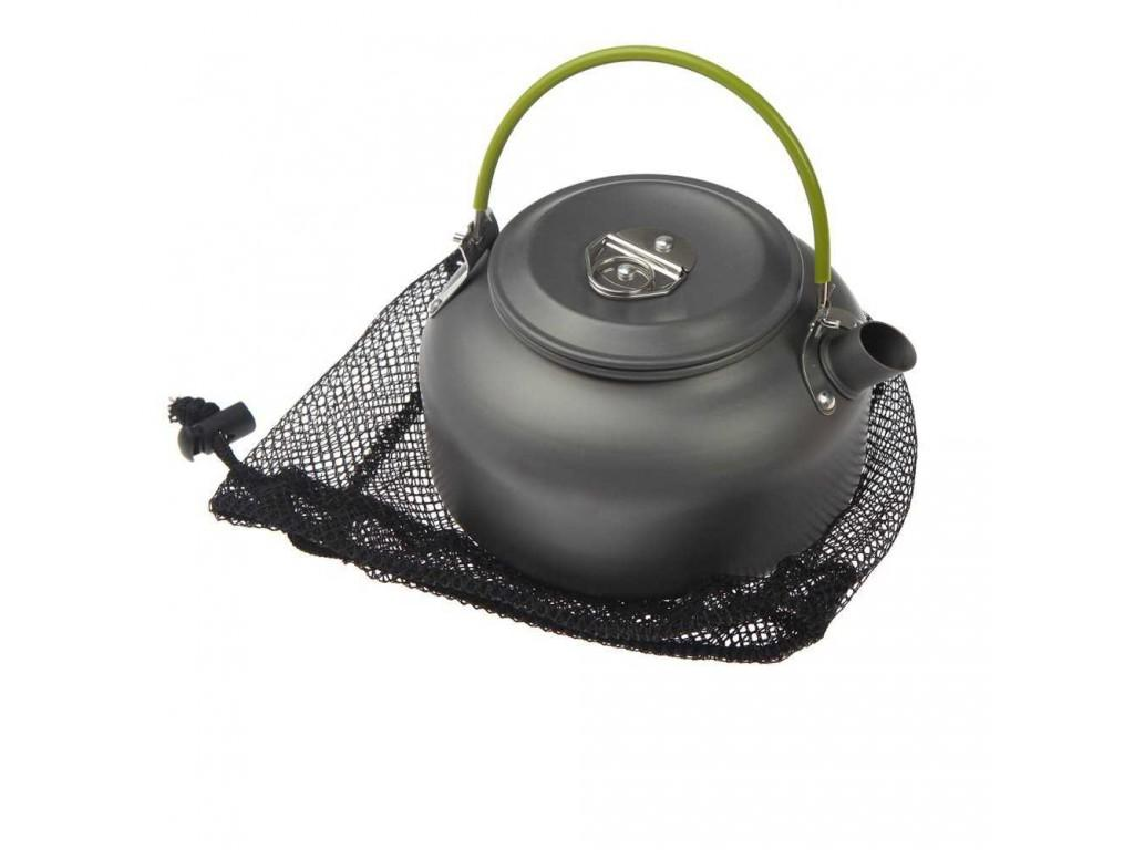 Чайник туристический CAMPSOR-1008 алюминиевый 0,8 л Серый (11271js) - фото 3