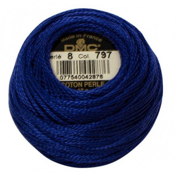 Нитки мулине DMC Perle Cotton Size 8 #797 Нитки мулине DMC Perle Cotton Size 8 #797