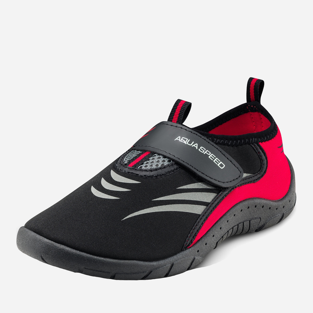 Аквашузы Aqua Speed AQUA SHOE MODEL 27D 7627 р. 43 Черный/Серый/Красный (642-27D 43)