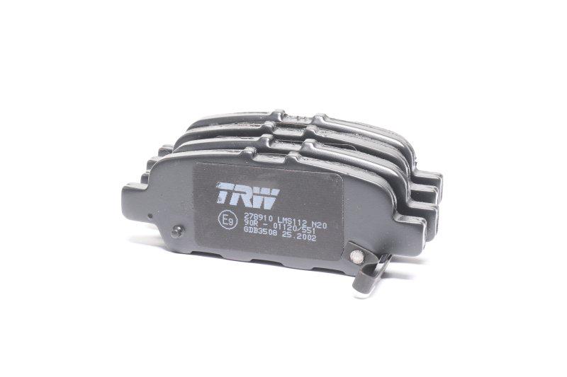 Колодки тормозные дисковые TRW Engine Components Nissan QASHQAI X-Trail 07- задние (GDB3508)