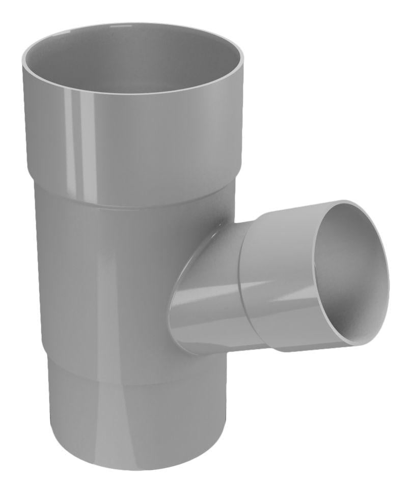 Тройник трубы 67,5° DEVOREX Classic 120 Графитовый (11690381) - фото 1 Тройник трубы 67,5° DEVOREX Classic 120 Графитовый (11690381) - фото 1