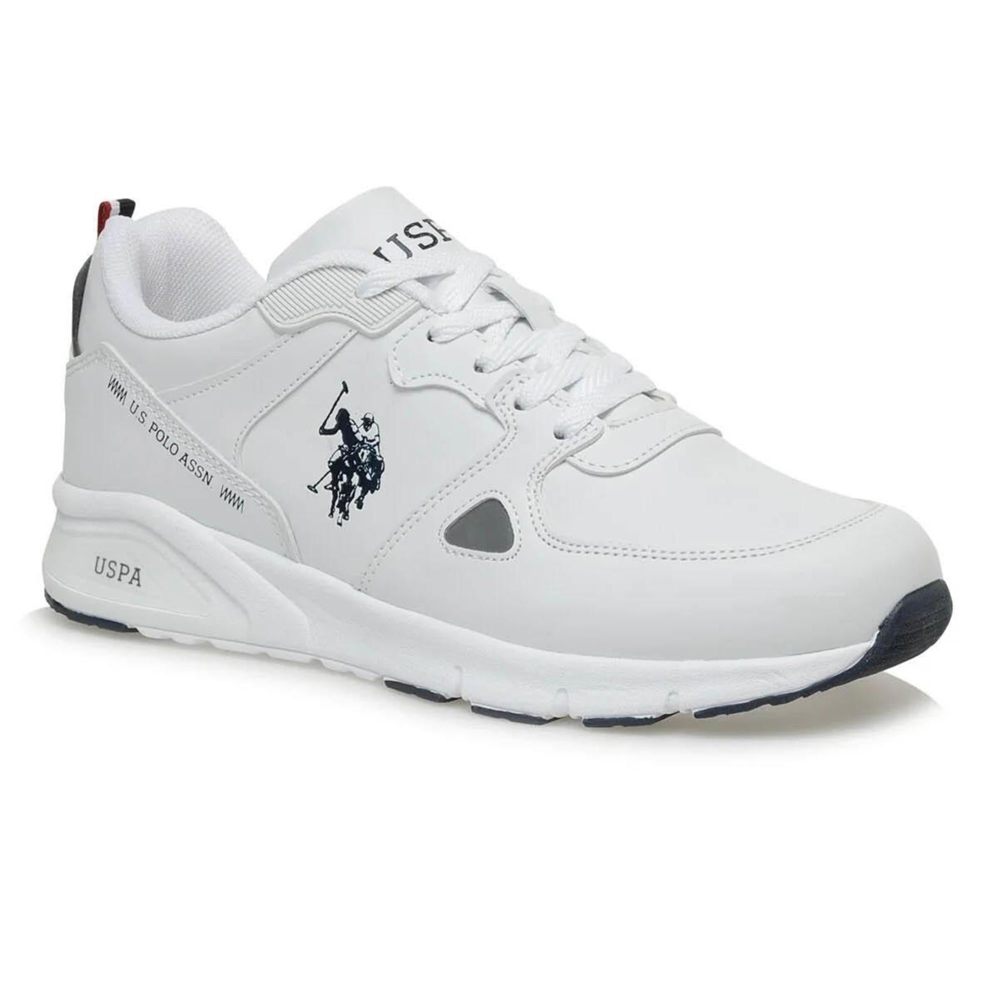 Кроссовки мужские осенние U.S. POLO ASSN. р. 41 Белый (40012-41)