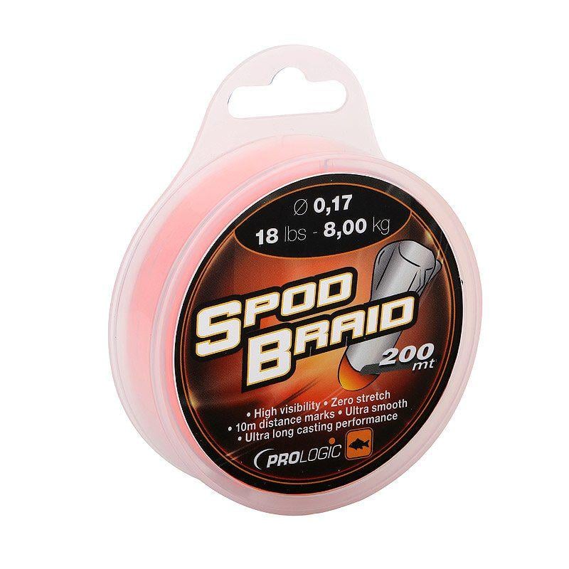 Шнур Prologic Spod Braid 0,17 мм 18 Lb 200 м (1013-1846.04.29)