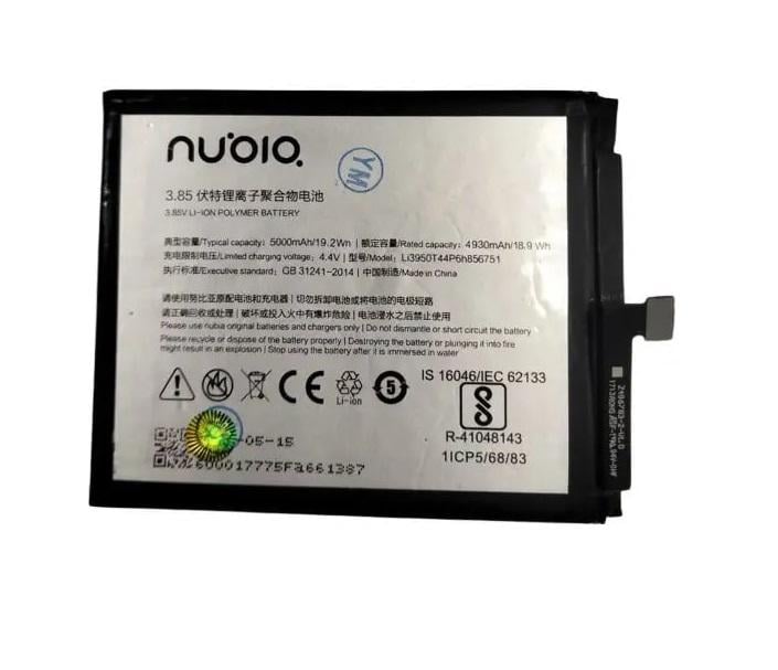 Акумуляторна батарея для ZTE Nubia N2 Li3950T44P6H856751 (29769811) Акумуляторна батарея для ZTE Nubia N2 Li3950T44P6H856751 (29769811)
