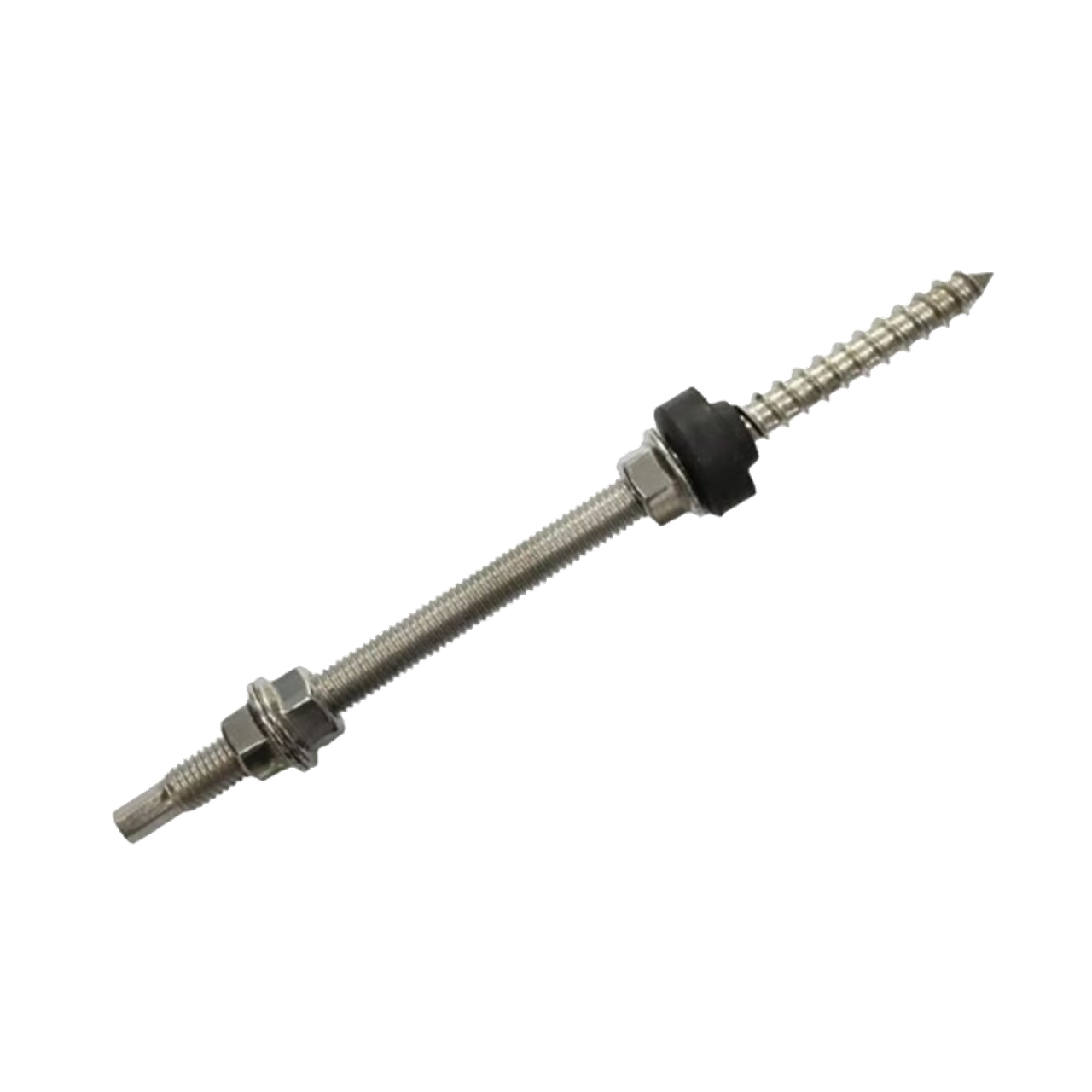 Винт-шуруп комбинированный комплект нержавеющая сталь 10х200 мм (2479154700)