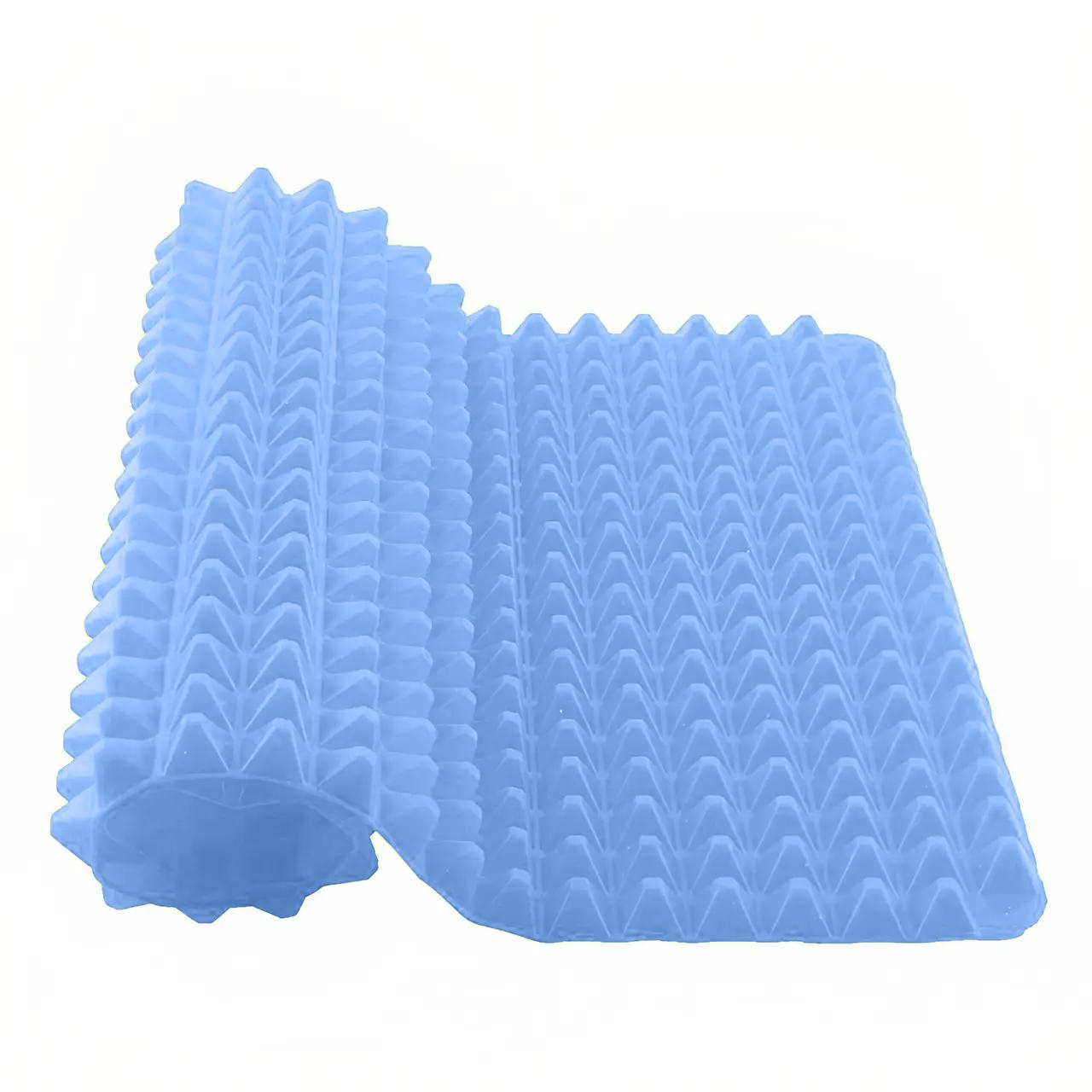 Коврик силиконовый с шипами 40х30 см Голубой (1800291736)