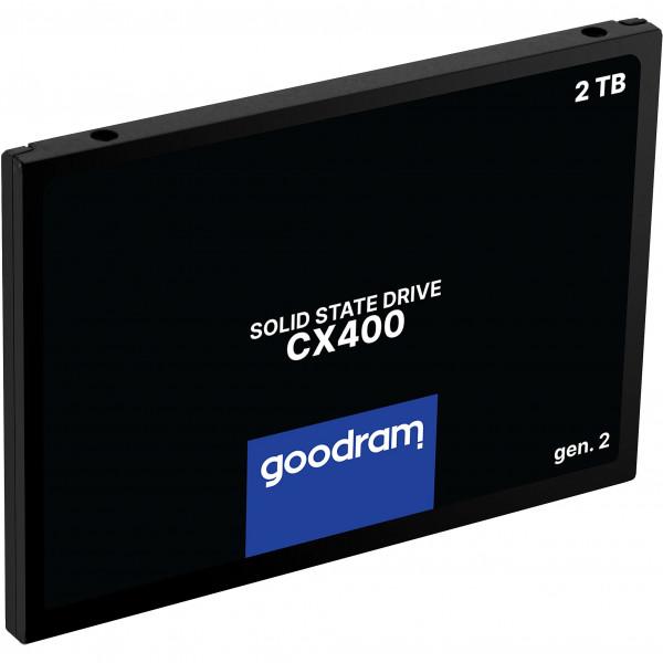 Накопитель SSD GoodRAM SSDPR-CX400-02T-G2 2 Тб CX400 SATAIII 2,5" 3D NAND (579002) - фото 2