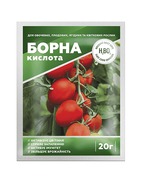 Удобрение минеральное Борная кислота 20 г