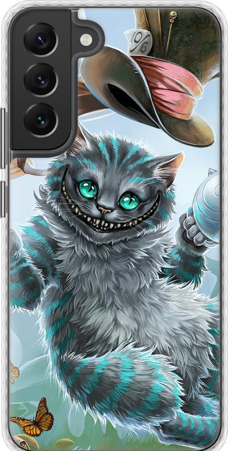 Чехол на Samsung Galaxy S22 Plus Чеширский кот 2 (3993pc-2495-42517)