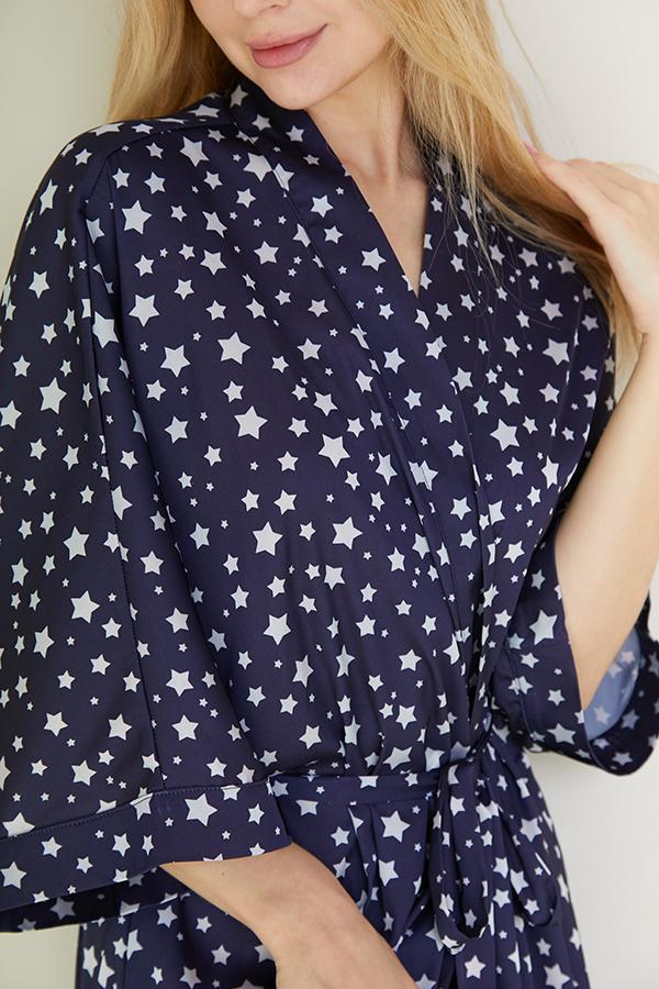 Халат Forly шелковый Onesize Milky Way (SH0006-90-04_ONE) - фото 5 Халат Forly шелковый Onesize Milky Way (SH0006-90-04_ONE) - фото 5