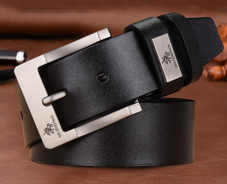 Кожаный мужской ремень Primo No.Onepaul ZDK333 Black (954580252)
