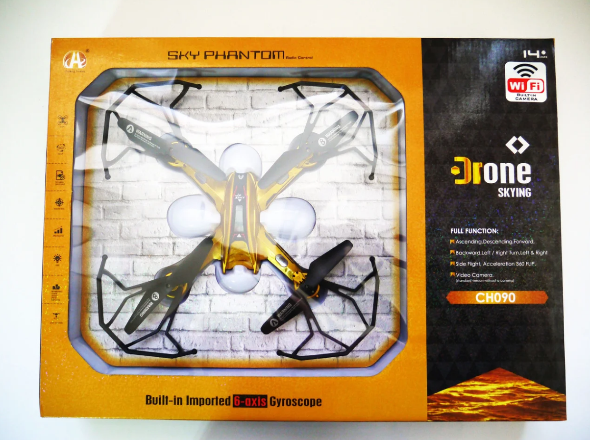 Квадрокоптер Sky Phantom CH090 c WiFi камерой