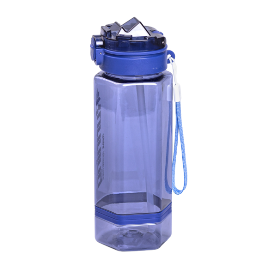 Бутылка для воды Running с ремешком 760 мл Синий (HP-14-48BL) - фото 4