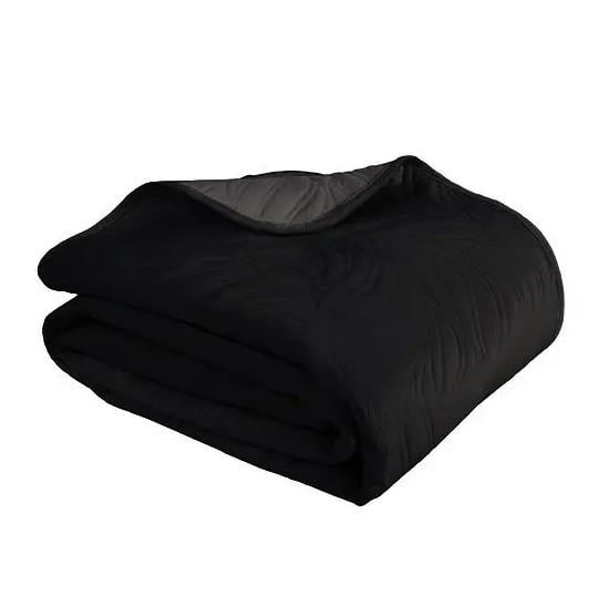 Покрывало на кровать Decorator Ultra Sonic Microfiber 150х220 см Черный (85-031)