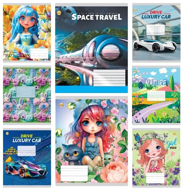 Зошити учнівські у косу лінійку 12 арк. 25 шт. в уп. ТЕ43115 (MTT-183913) Зошити учнівські у косу лінійку 12 арк. 25 шт. в уп. ТЕ43115 (MTT-183913)