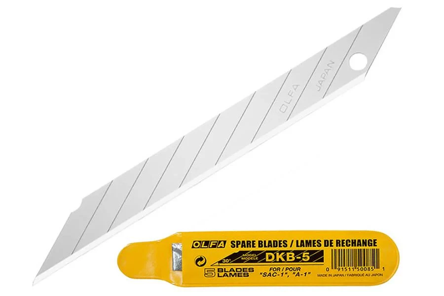 Лезвия сегментные Olfa 9 мм DKB-5 5 шт. (OF-DKB-5)