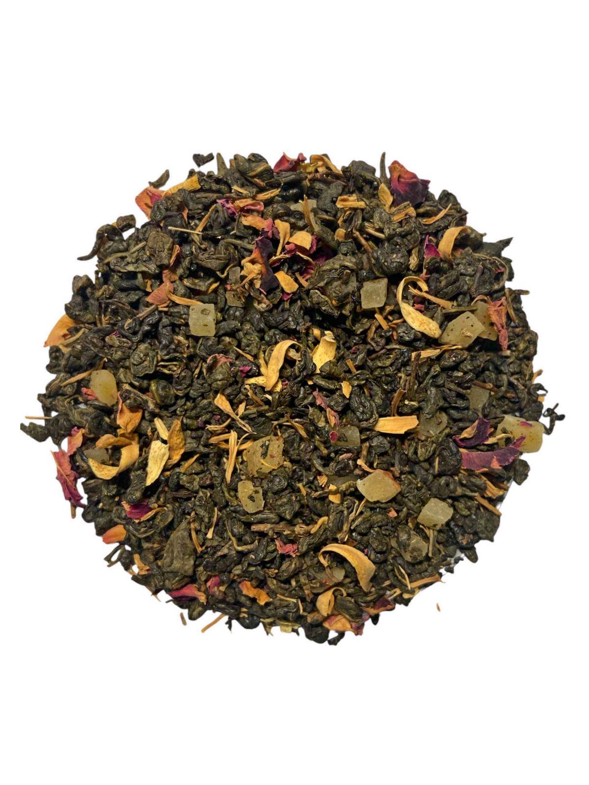 Чай TeaStar Манговый Рай Премиум зеленый с кусочками фруктов 100 г (1563)