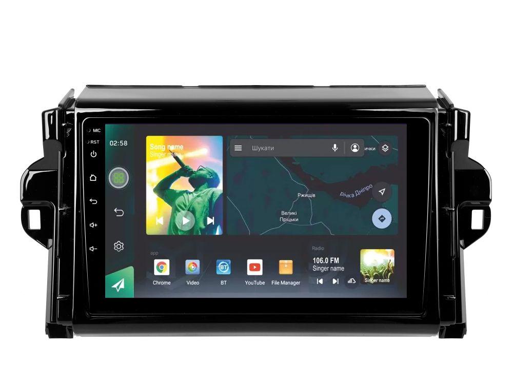 Автомагнітола штатна Sigma X9464 4/64 GB для Toyota Fortuner 1 AN50/AN60 Hilux Revo Vigo 2008-2014 A 9" (AR-72093)