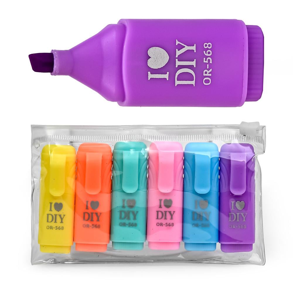 Маркеры текстовыделители WW00199 6 цв.