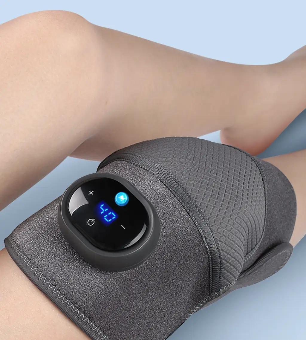 Массажер для коленного сустава Elite Knee-Support вибрационный с инфракрасным подогревом (10161) - фото 4