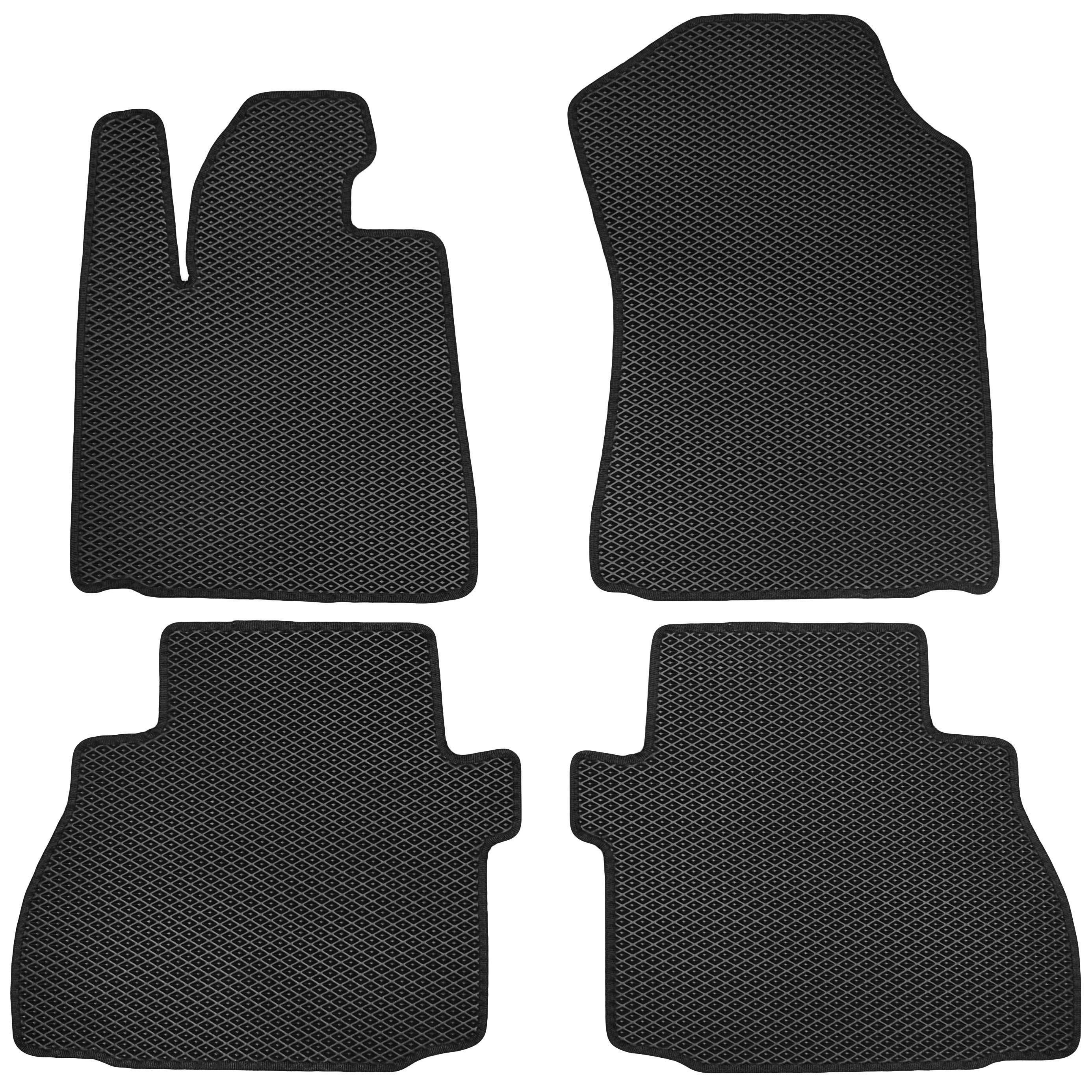 Коврики в салон для Toyota Tundra '07-13 EVA-полимерные Черный (150630)