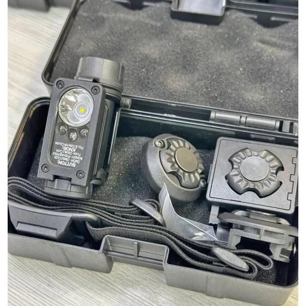 Фонарь на шлем Howard's Armory Sidewinder MPLS Compact II Черный (HA-4LED-Compact-MPLS-Blk) - фото 4