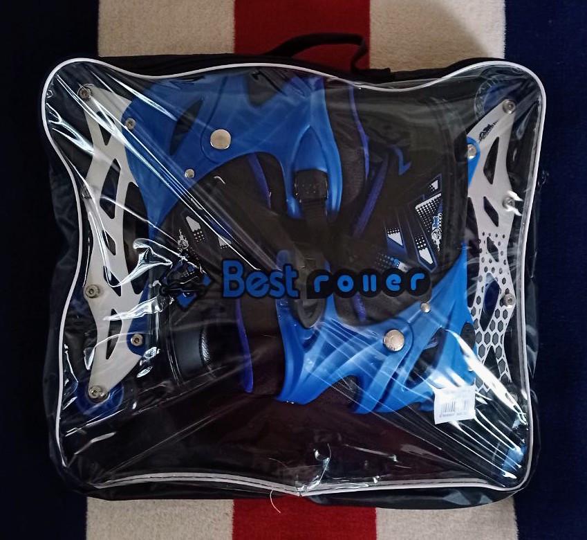 Ролики дитячі Best Roller 73906 р. 38-42 з підсвіткою переднє колесо Синій (roll711br) - фото 2 Ролики дитячі Best Roller 73906 р. 38-42 з підсвіткою переднє колесо Синій (roll711br) - фото 2