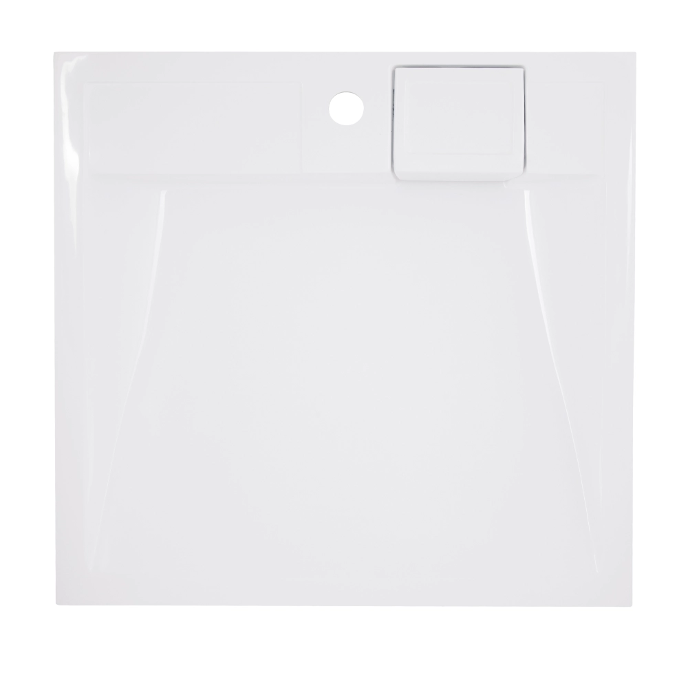 Раковина на пральну машину Qtap Arvin квадратна без донного клапана 595х595x115 мм Білий (SD00054699) - фото 3
