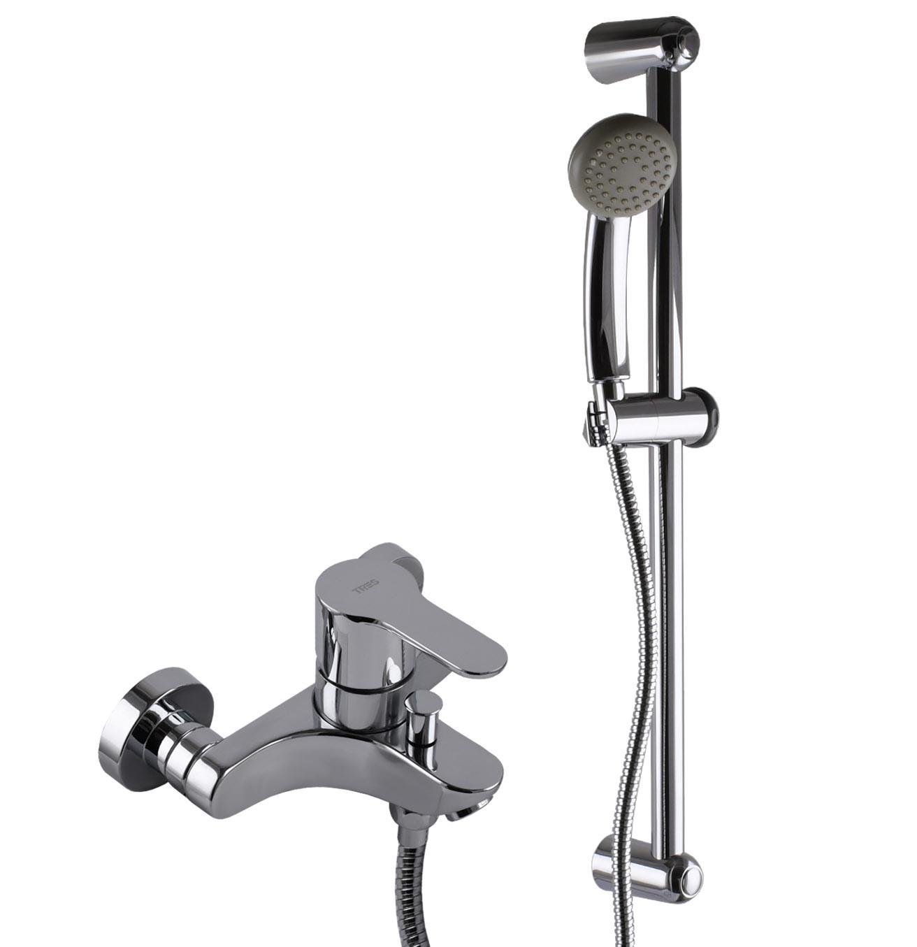 Змішувач для ванної Tres BM 1117170-DS143835 000030353 одноважільний Хром (249741)