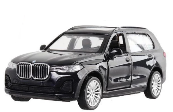 Іграшковий автомобіль модельний BMW X7 250272 Чорний (MTT-170449)