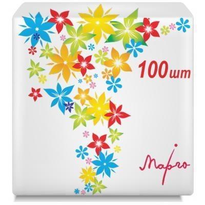 Салфетки бумажные Марго однослойные 100 шт. Белый