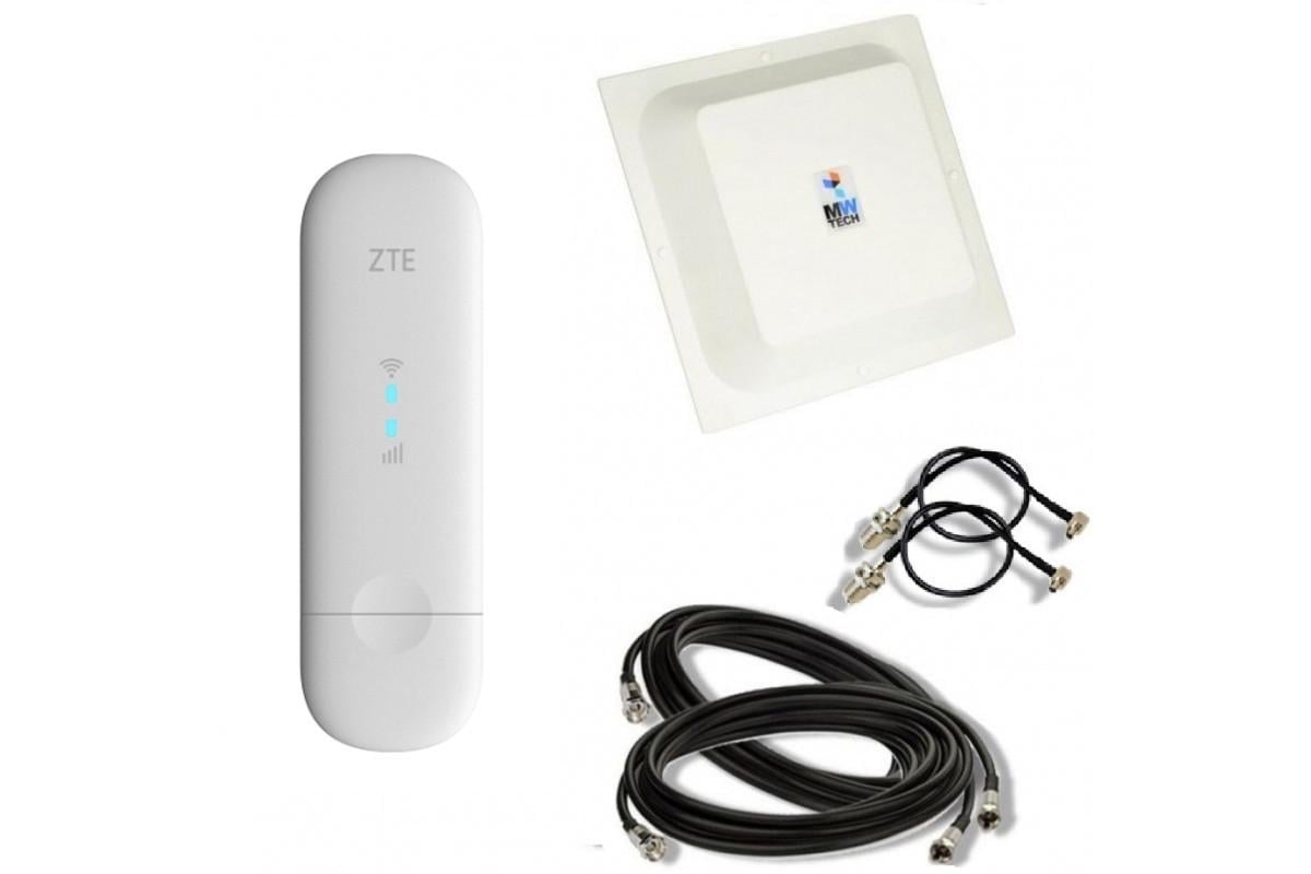 Роутер ZTE MF79u 4G WiFi USB + 4G антенна 2x17 дБ - фото 1