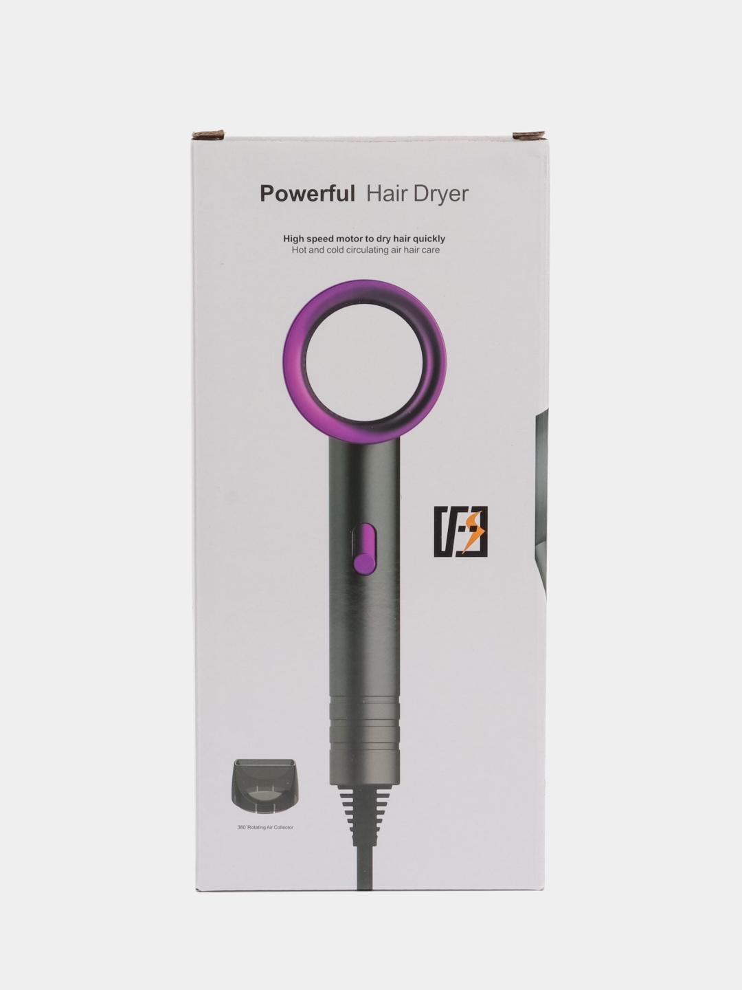 Фен для волос Powerful hair dryer LY-335 2000 Вт Серый - фото 7