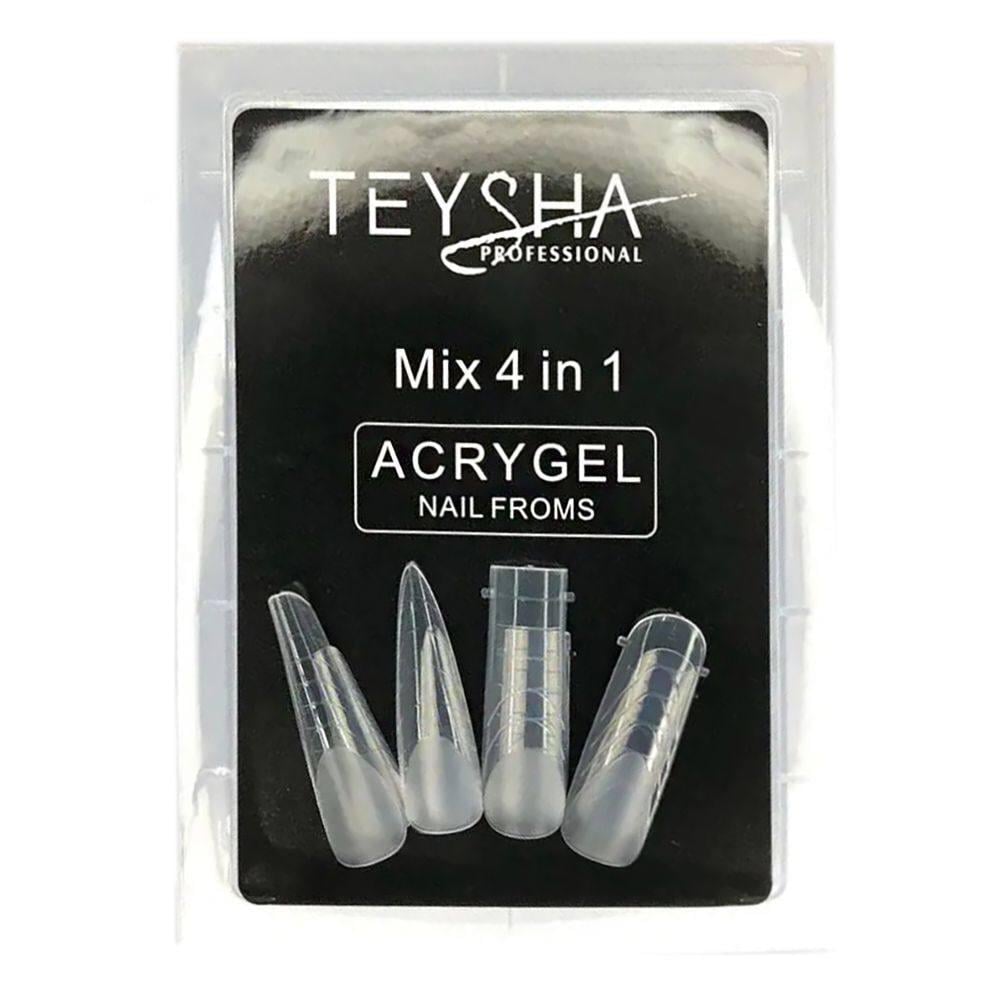 Формы для наращивания верхние Teysha Mix 4in1 120 шт.