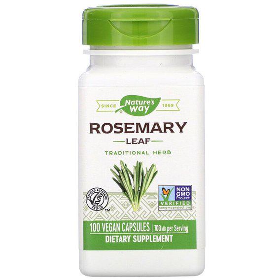 Комплекс для профілактики печінки Nature's Way Rosemary Leaves 100 Veg Caps (NW14162)