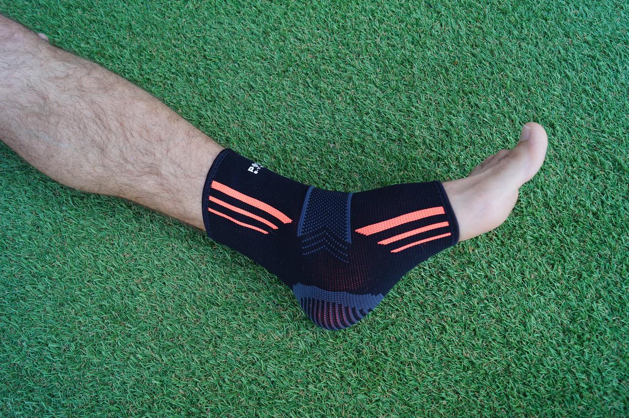 Бандажі на гомілковостоп Power System PS-6022 Ankle Support Evo 2 шт. M Black/Orange (A-012108) - фото 9
