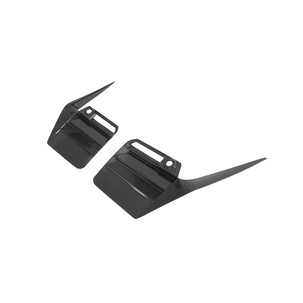 Накладки на задний бампер Flap DDCarbon V1 для G87/BMW 2 серия G42 2021- карбон (138270)