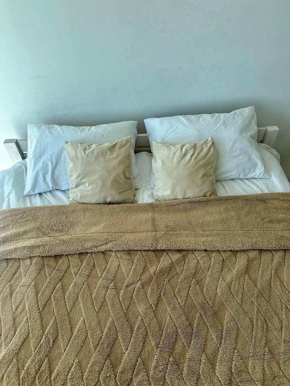 Покривало подвійне овчина 200х230 см Бежевий (Д-al-ovchina-pled-001-03) - фото 4 Покривало подвійне овчина 200х230 см Бежевий (Д-al-ovchina-pled-001-03) - фото 4