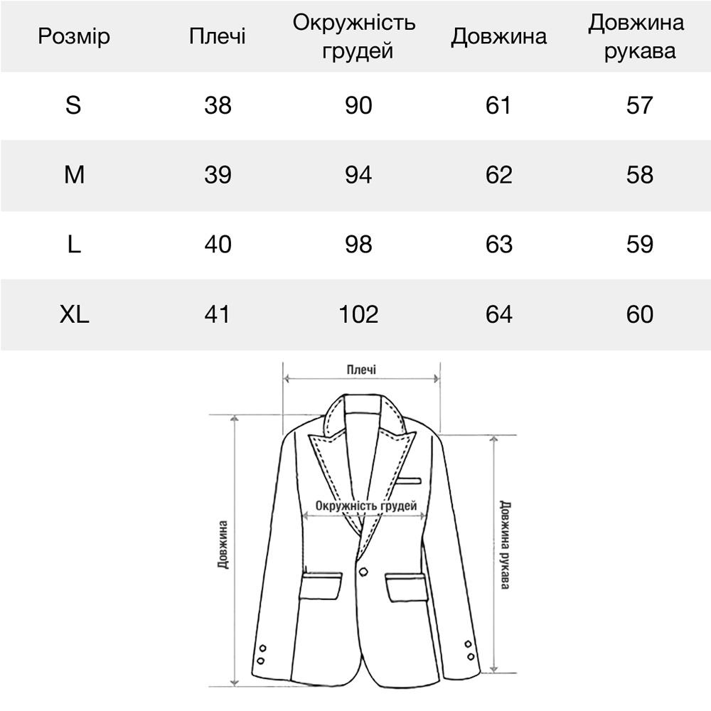 Піджак жіночий в стилі корейської школи S Сірий (17579713) - фото 5