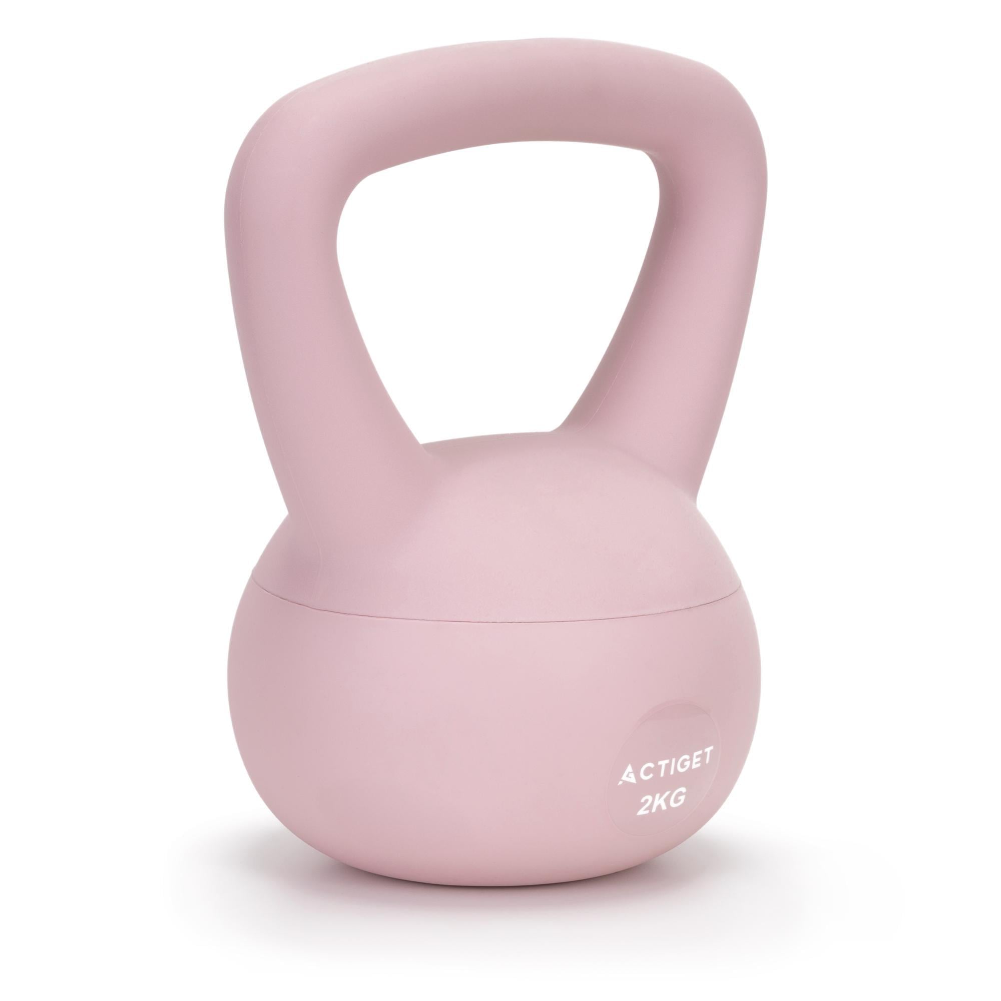 Гиря м'яка Actiget 2 кг для фітнесу ACT0062 Pink (5829)