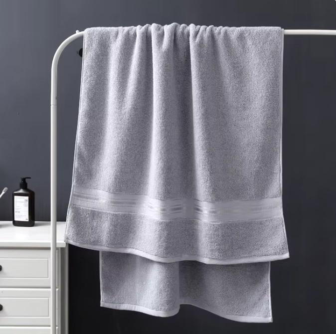 Набор полотенец Soft Atlas 2в1 140х70 см/74х34 см Серый (NR3in1ATLASgray) - фото 2 Набор полотенец Soft Atlas 2в1 140х70 см/74х34 см Серый (NR3in1ATLASgray) - фото 2